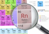 Radon is a radioactive element.